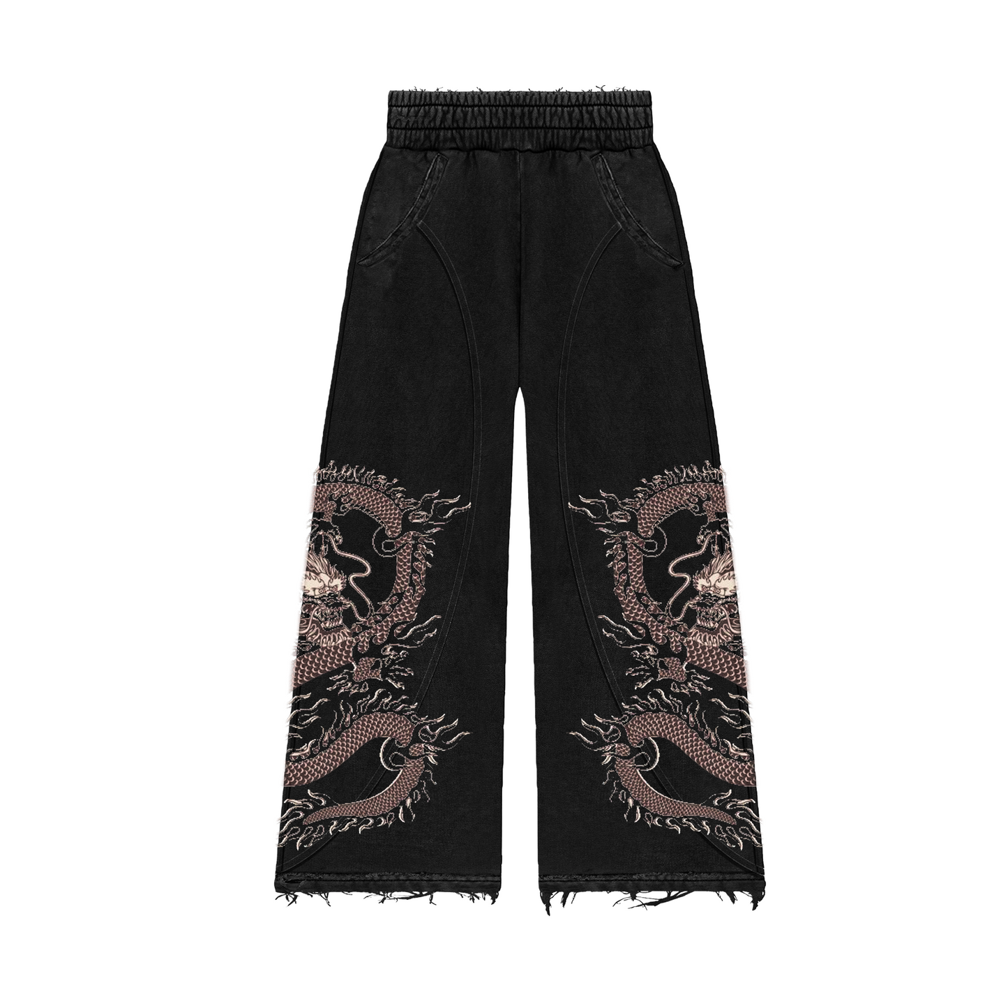 M.Y.D Dragon Baggy Sweat Pants
